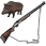 Boar hunting rifle