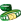 Level II belt with emerald